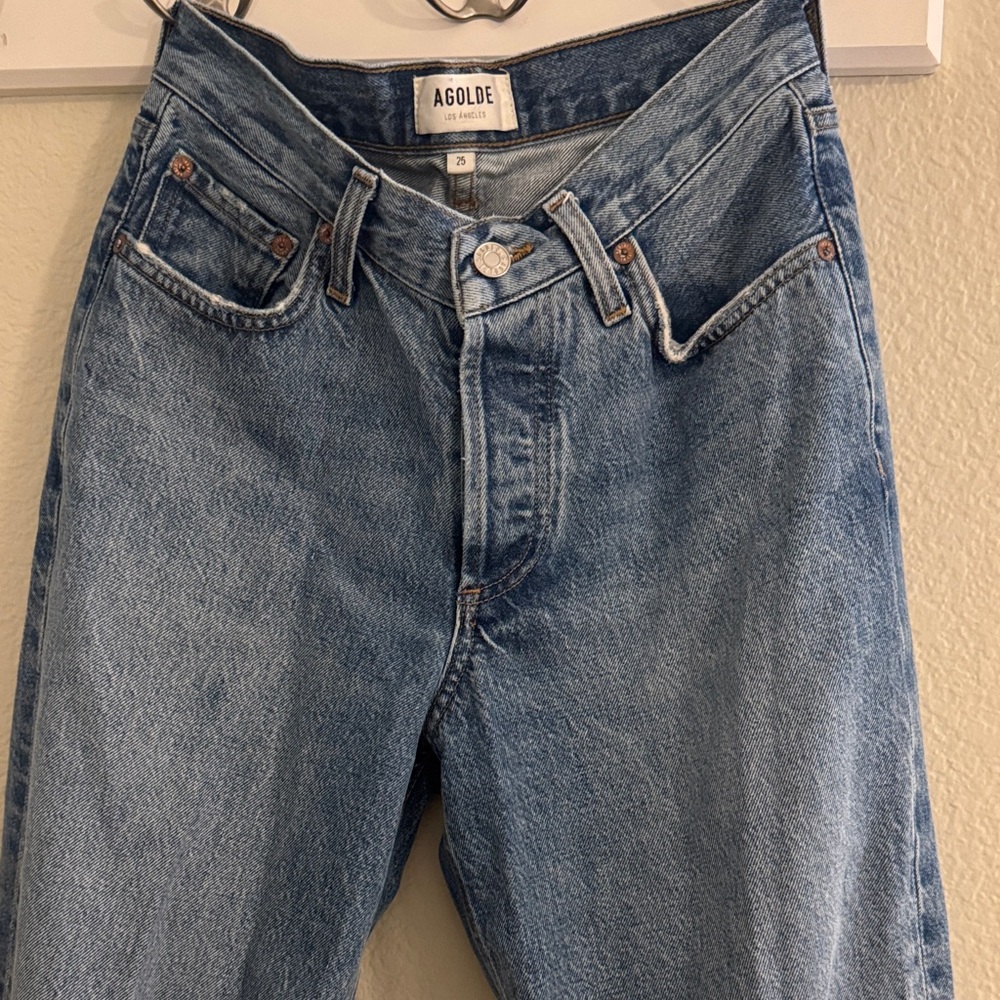 AGOLDE V Waist Baggy Jeans 25